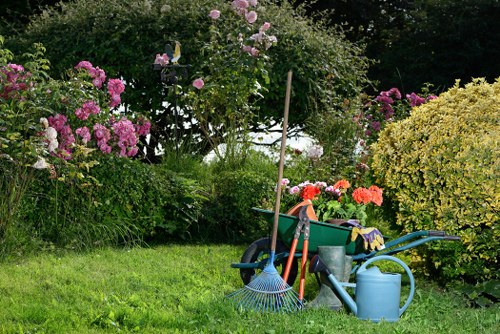 Hard landscaping features created by Foresthill garden specialists